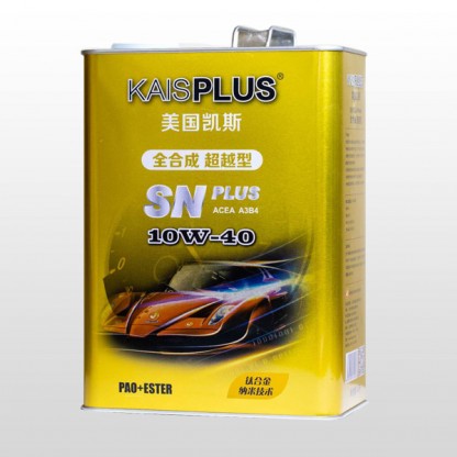 10W40 gasoline engine oil