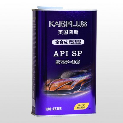 5W40 gasoline engine oil