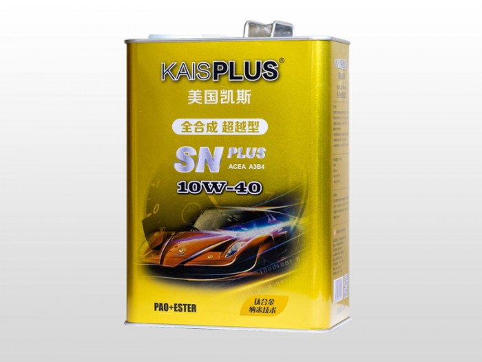 10W40 gasoline engine oil