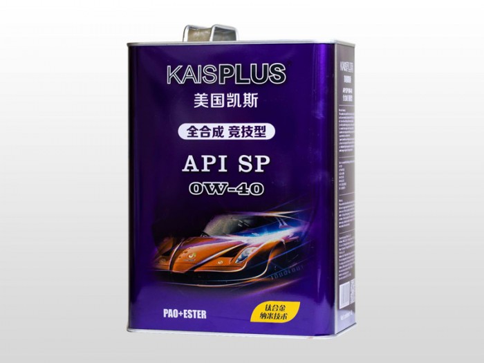 0W40 gasoline engine oil