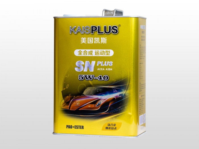 5W40 gasoline engine oil